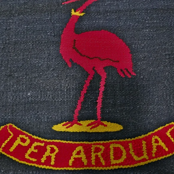 Vintage Woven Wool Hall Hanging - Picture 7 of 12